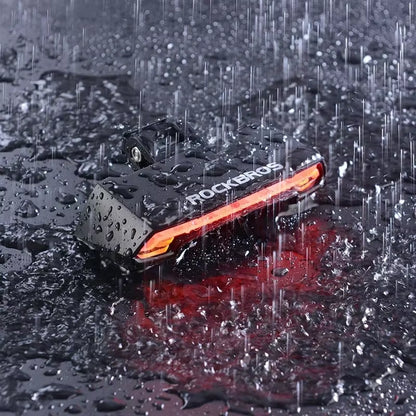 Bike Tail Light USB Rechargeable Wireless Waterproof MTB Safety Intelligent Remote Control Turn Sign Bicycle Light Lamp